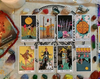 Lectura de Tarot en grupo para hasta 5 personas