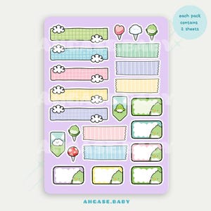 GOT7 Babybird and Friends-labels planner stickervellen | Wekelijkse tijdschriftverspreiding | Leuke stickers