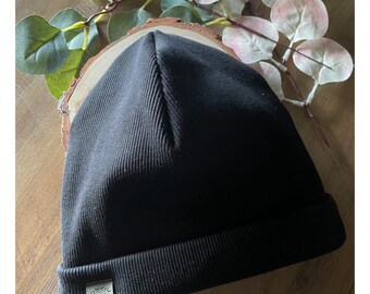 Beanie in schwarz