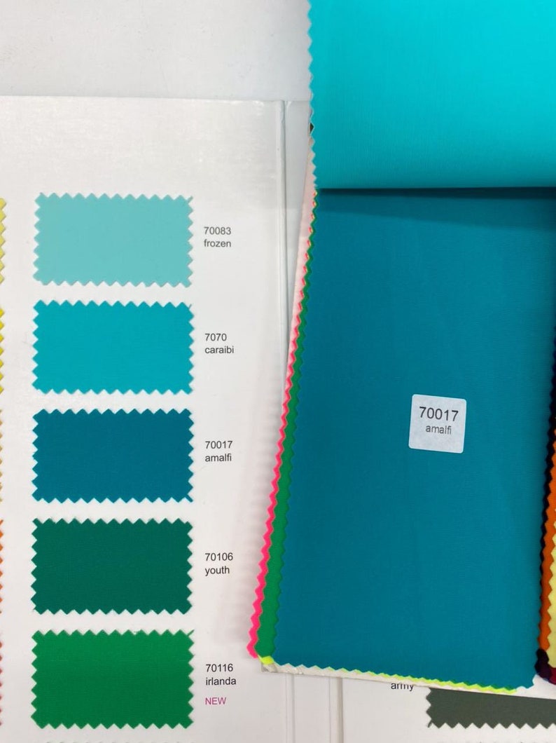 Vita fabric ECONYL regenerated fiber 6 colors in stock Etsy