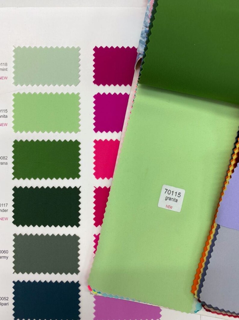 Vita fabric ECONYL regenerated fiber 6 colors in stock Etsy