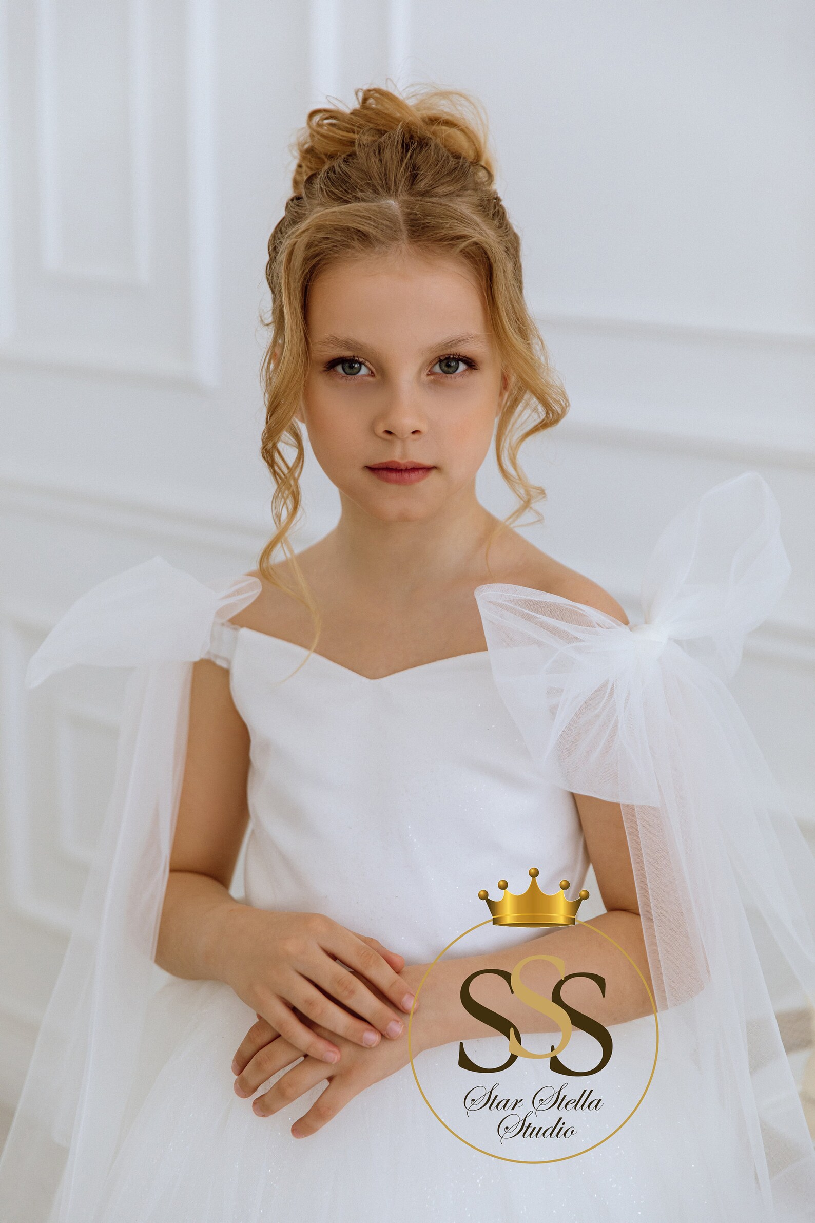 Flower Girl Dress Ivory Flower Girl Dress Toddler Flower Etsy