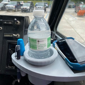 USPS Mail Carrier / LLV 3D Printed Cupholder and Utility Tray