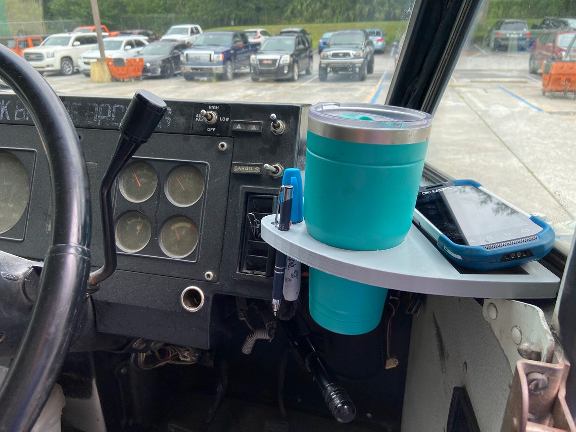 USPS Mail Carrier / LLV 3D Printed Cupholder and Utility Tray Etsy