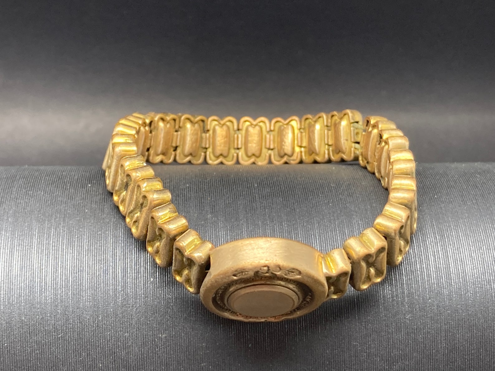 Antique Victorian Rolled Gold Flexible Bracelet Etsy