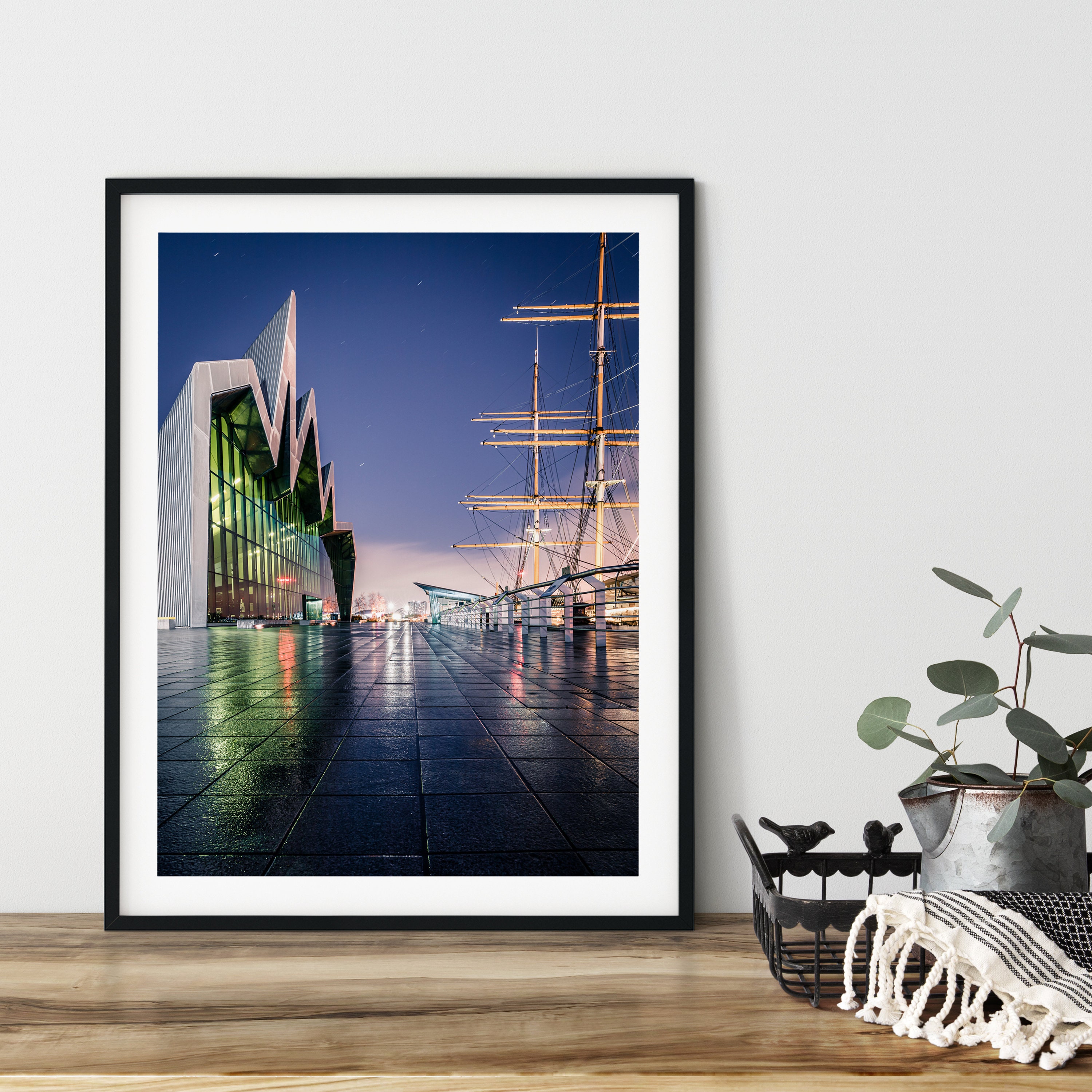 Riverside museum GlasgowScottish fine art print Etsy