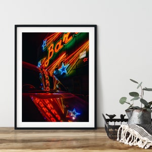 Colourful reflection of Barrowland fine art photo print | Glasgow print | A4, A3 & A2 | Glasgow | Scotland Photography | Gift | Art