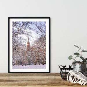 Frozen-Glasgow University, Glasgow print | Glasgow | Mounted print | Scotland | Scotland Photography | Gift | Art