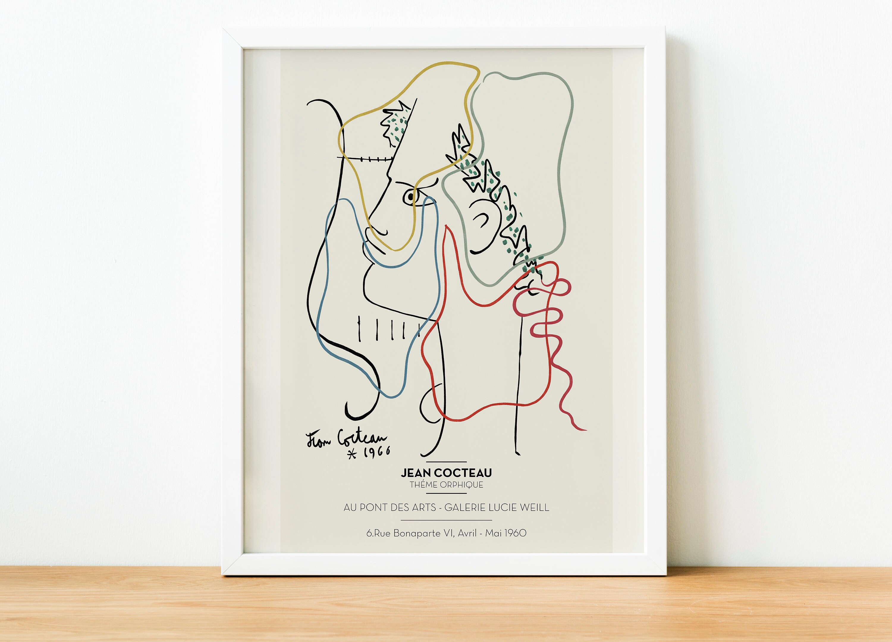 Jean Cocteau | Les trois-yeux (The Three-Eyes) (1958) | Artsy