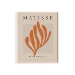Matisse, Exhibition Poster | Tate Modern, Parchment Blush, Matisse Cut Out, Printable Wall Art, Digital Download