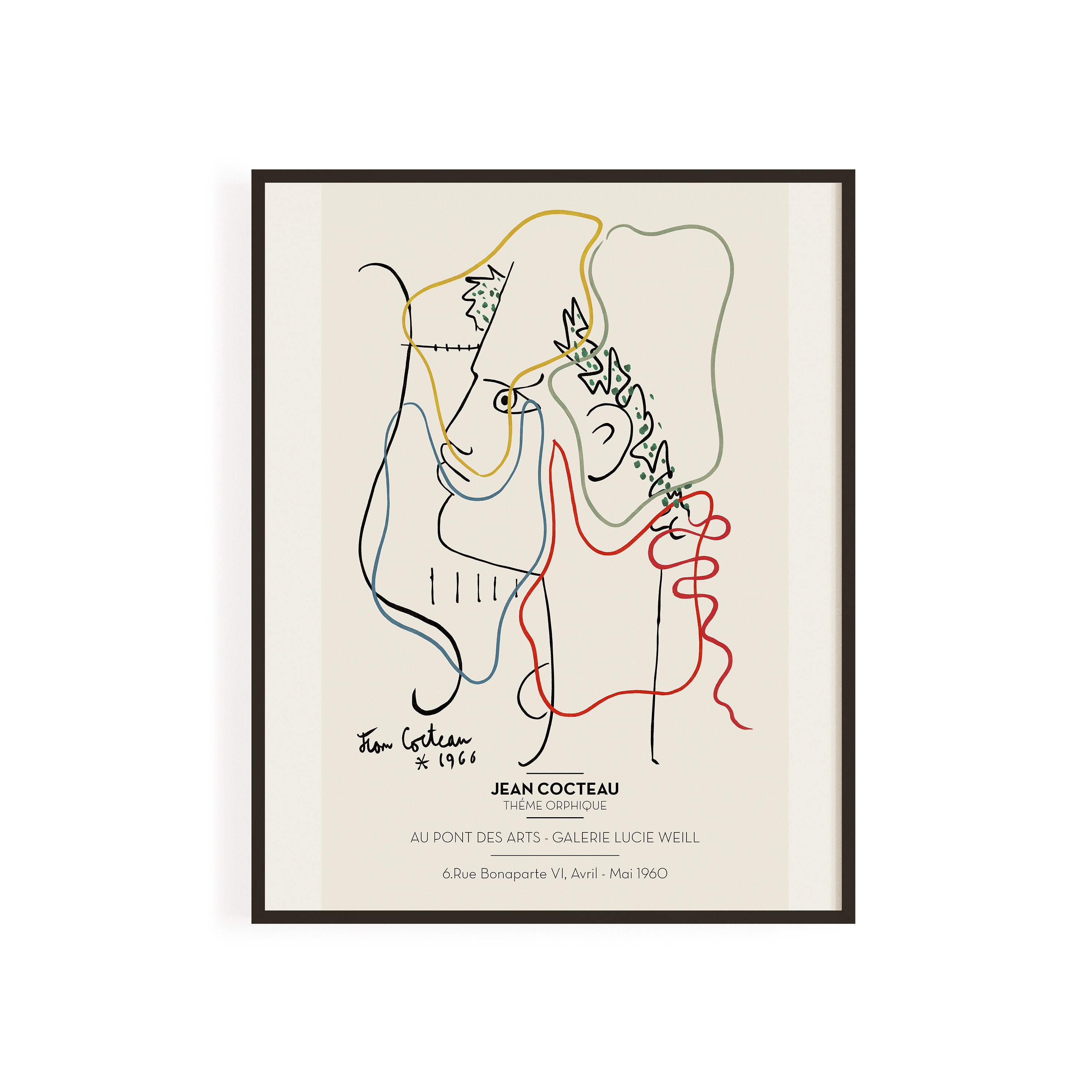 アート・デザイン・音楽 Jean Cocteau L' oeil Architecte il_fullxfull.2715683442_kohp.jpg