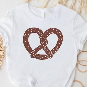 Twisted Pretzel Shirt, Favorite American Snacks, Baker Gift, Pretzel Salty Shirt, Office Pretzel Day Shirt For Women And Men, German T-Shirt