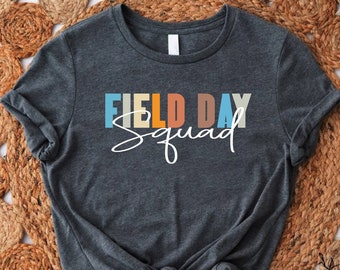 Field Day Squad Tshirt, School Game Day Team Shirt, School Fun Day Gift, Teacher Life Shirt, Field Day Gift, Field Day Teacher Vacation Tee