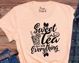 Sweet Tea Lover Shirt, Funny Tea Gift, Iced Tea Shirt, Summer T-Shirt, Tea Mom Shirt, Tea Party Shirts, Southern Shirt, Sweet Tea Gift Tees