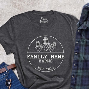 Custom Family Farm,Farm Name Shirt,Gift For Farmer,Custom Farming,Funny Farmer Shirt,Funny FarmShirt,Funny FarmTee,Farm Life Gifts,Face Line