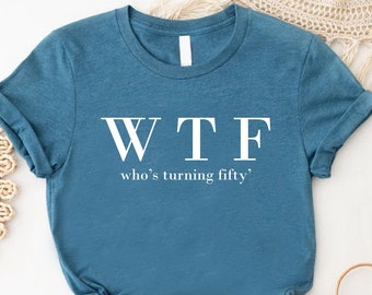Funny 50th Birthday Gift For Women, Funny 50th Gifts, 50th Birthday Shirts, Pastel Comfy Women's Shirts, Funny Gift Ideas For Wife,Funny Mom