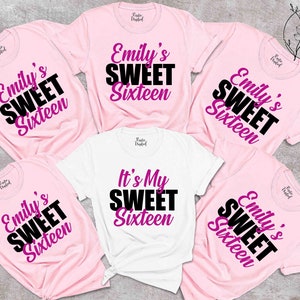 It's My Sweet 16 Birthday Shirt 16th Birthday Party T Shirt It's My Sweet 16 Birthday Shirt 16th Birthday Party T Shirt