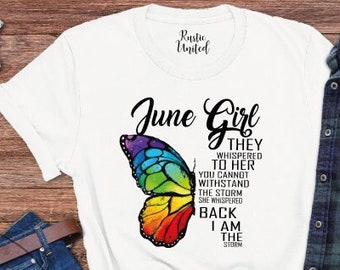 June Girl Shirt, Cute Birthday Gift For Girls And Women, June Birthday Tee, Birthday Queen Shirt, Birthday Month Shirt Funny Birthday Gift