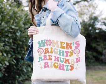 Womens Right Tote Bag,Gift For Feminist,Human Rights Tote Bag,Social Justice Tote,Support Women Bag,Reproductive Rights Tote,Pro-Choise Gift