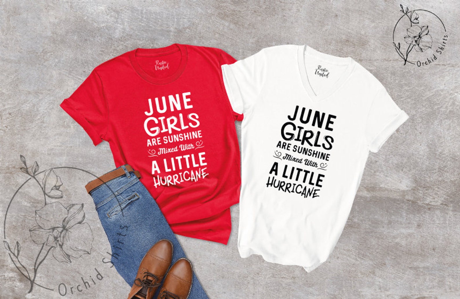June Girls Birthday Shirt Funny Birthday Gift Tee Women Etsy