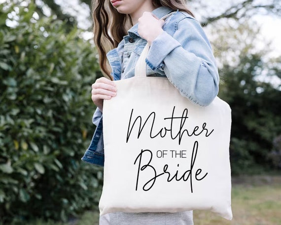 CafePress Funny Mother Of The Bride Tote Bag - Natural Canvas Reusable Shopping Bag With Custom Print - View #7
