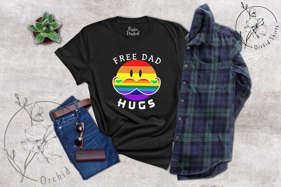 LGBTQ Dad Shirt, Gay Dad Gift, Proud Dad Shirt, Fathers Day Gift, Gay