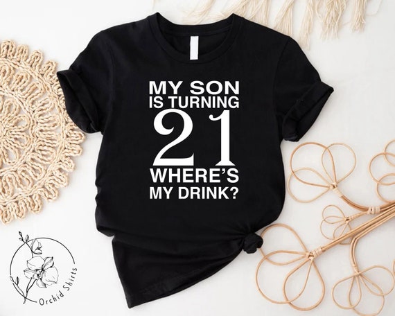 21st Birthday Shirt, 21st Birthday Gift For Dad, 21st Birthday for Mom, 21 Years old Child Birthday Party Shirts, Hello Officially 21 Shirt