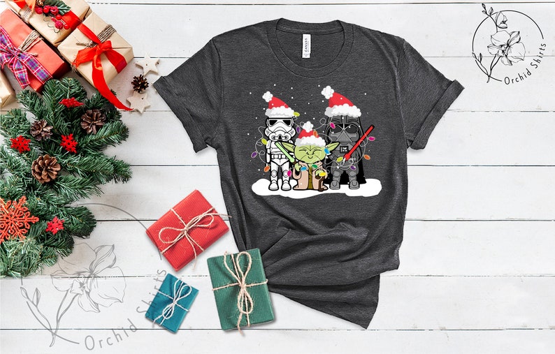 Cute Xmas Shirts Gift for Christmas Believe Christmas Shirt Funny Xmas Shirt Women Shirt Christmas T-Shirt Winter Shirt Gifts for Her