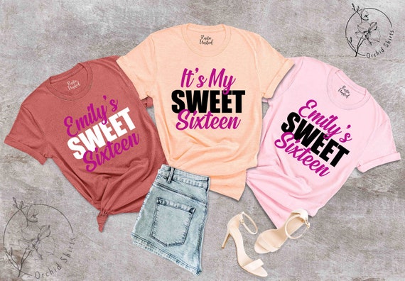 It's My Sweet 16 Birthday Shirt 16th Birthday Party T Shirt It's My Sweet 16 Birthday Shirt 16th Birthday Party T Shirt