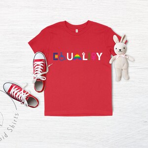 Equality Shirt,Black Lives Matter,Equal Rights Shirt,Pride Shirt,LGBT Shirt, Social Justice Shirt,Human Rights T Shirt,Anti Racism,Gay Pride image 6