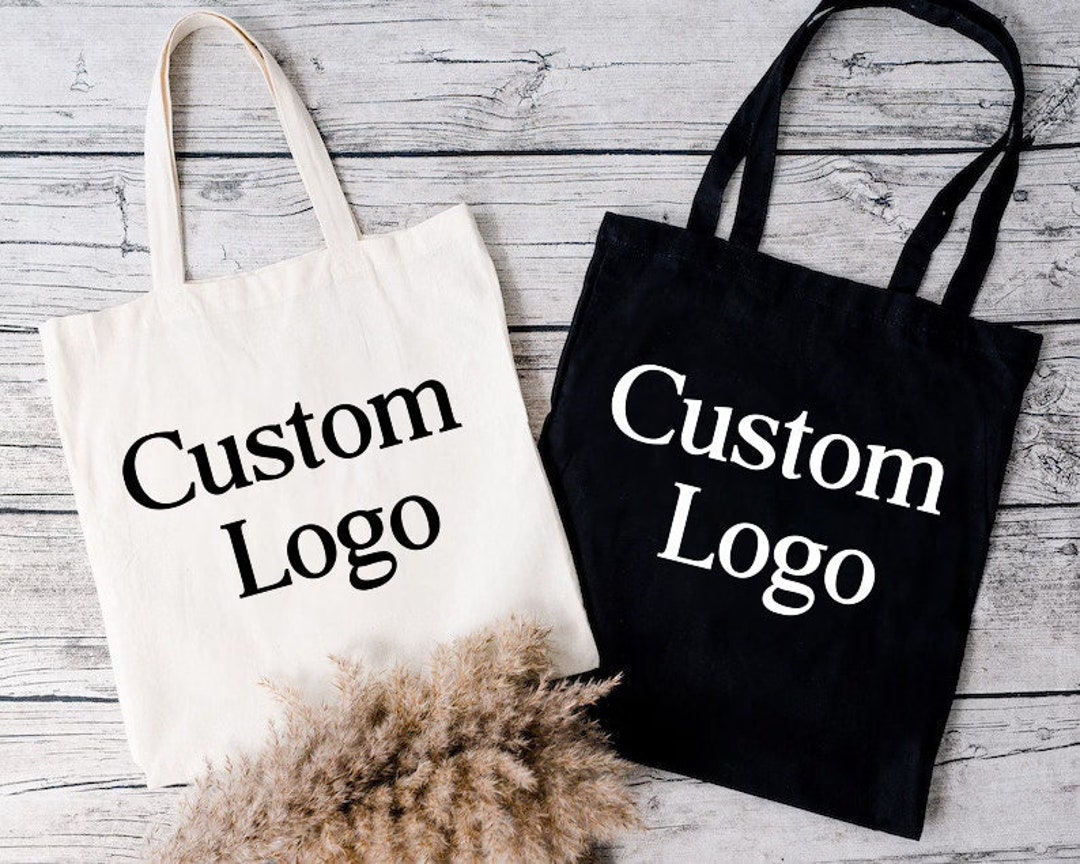 Custom Logo Tote Logo Gifts,personalized Business Logo Bags