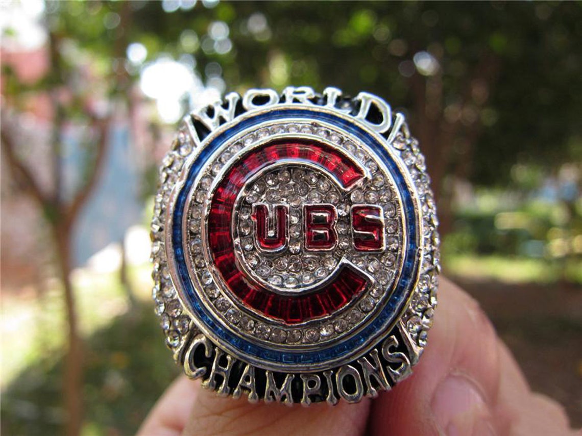 2016 Chicago Cubs World Series Championship Ring Replica Etsy