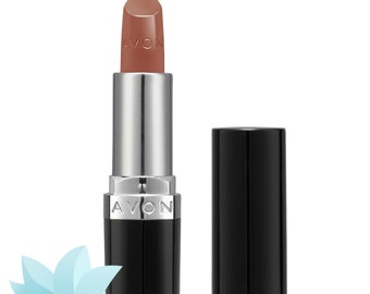 Lápiz labial True Colour de Avon, color café helado. Tamaño completo. Envío a todo el mundo