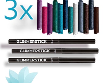 3x Avon True Colour Glimmerstick Eye Liner | Rare Shades | Discontinued (3 Pack)