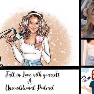 Podcaster Logo Design,Blogger Logo,YouTuber Logo,Radio Host Logo, Podcast Host Branding,Podcast Cover Design,Cartoon Logo, Business Logo