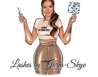 digital portrait logo digital portrait Logo Design custom portrait logo design real estate logo custom cartoon logo lash technician logo