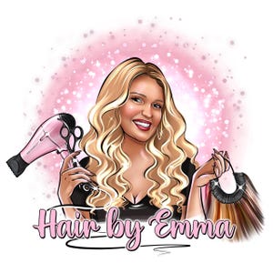 Hair Stylist Logo,Hairdresser Logo,Braider Logo,Hair Extension Logo,Hair Saloon Logo,Hair Studio Logo,Lash Logo,Nail Logo,Esthetician Logo