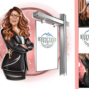 Real Estate Logo,Realtor Logo,House Seller Logo,Broker Realtor Logo,Business Logo,Real Estate branding,Home Selling,Cartoon Logo,Custom Logo