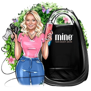 Logotipo de bronceado en aerosol, logotipo de bronceado, publicidad de bronceado, estudio de bronceado con aerógrafo, logotipo de pistola pulverizadora, estudio de bronceado, logotipo de spa de bronceado, negocio de belleza en IG