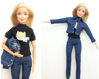 Barbie Integrity BLUE JEANS JACKET Fits CANDI 11.5-12"  Fashion Dolls