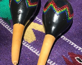 Handmade gourd Maracas