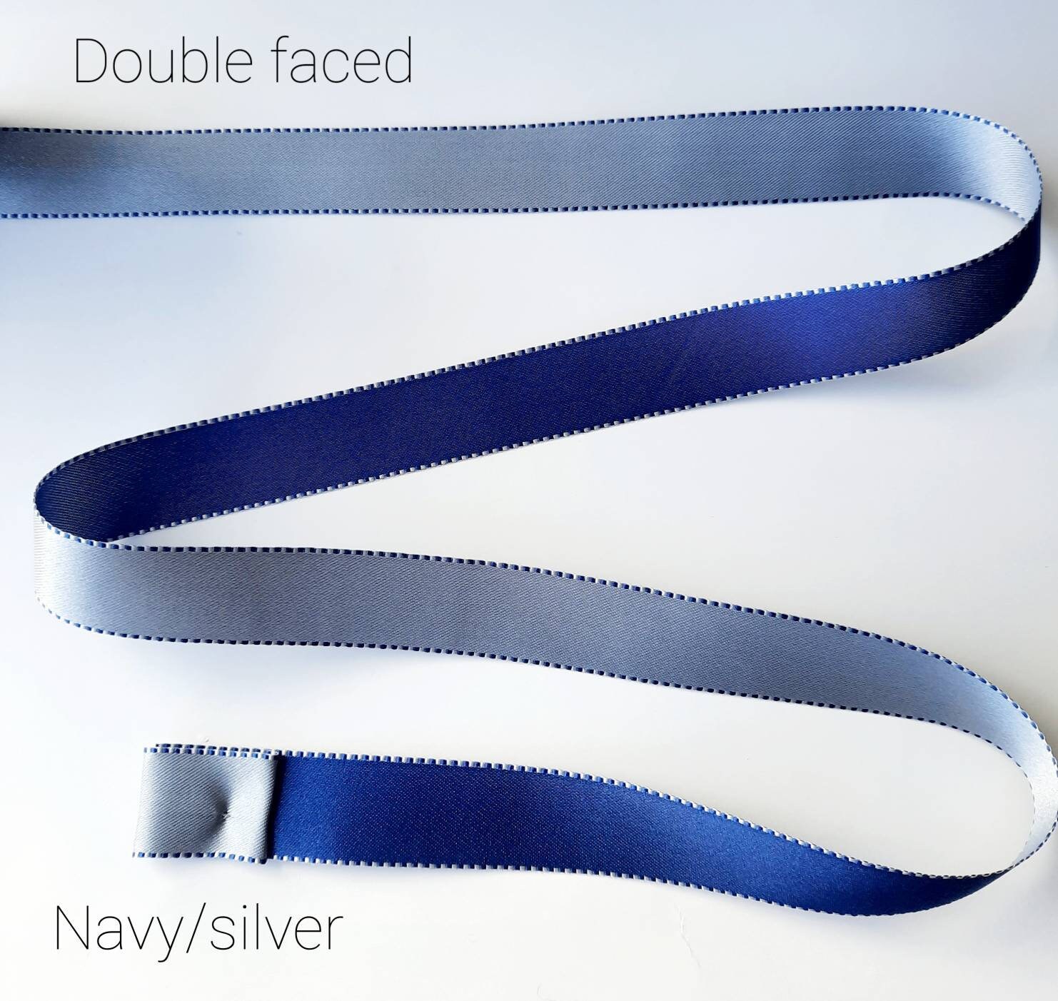 Sky Blue Satin Ribbon 16mm 5/8 Double Faced Light Blue Satin