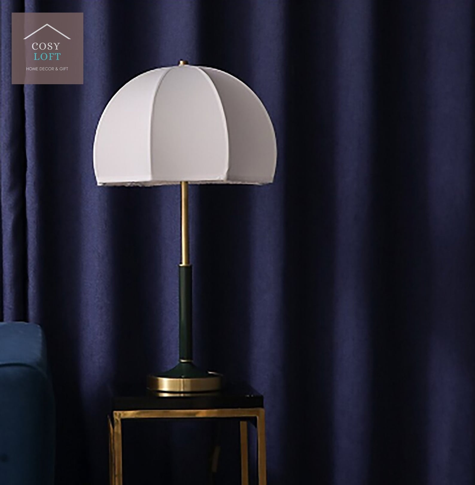 Creative Modern American Umbrella Style LED Table Lamp for Etsy