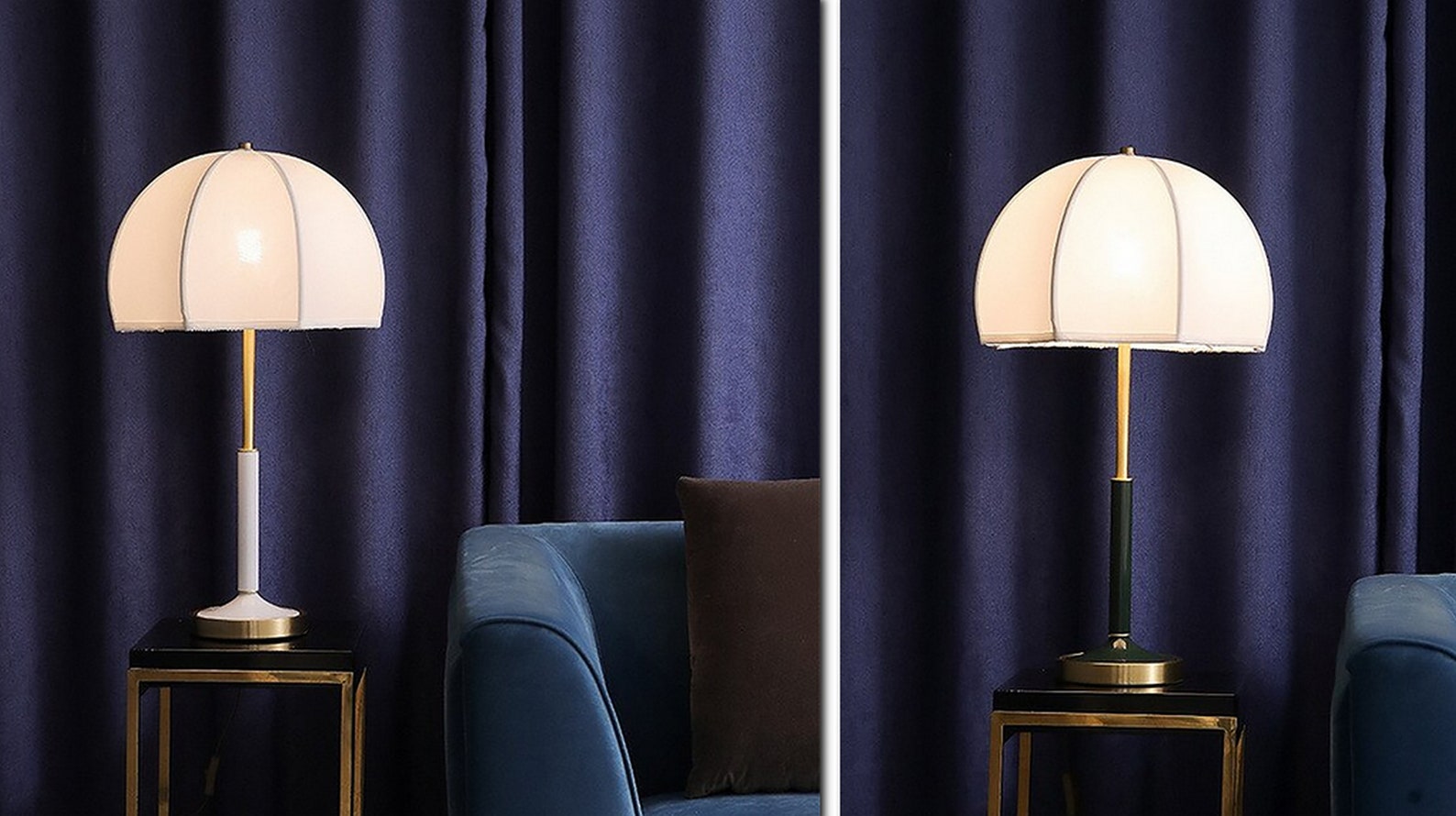 Creative Modern American Umbrella Style LED Table Lamp for Etsy