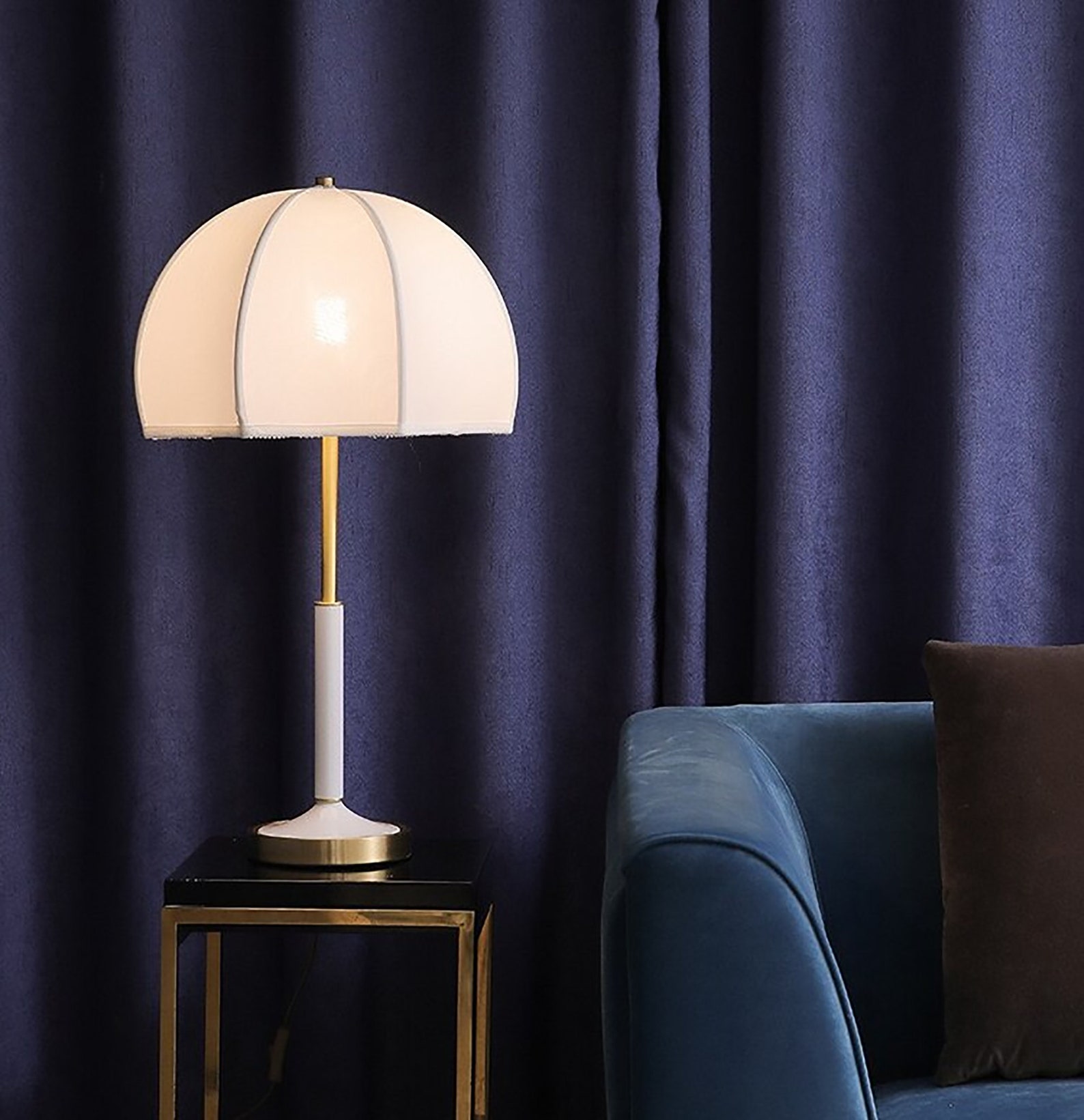 Creative Modern American Umbrella Style LED Table Lamp for Etsy