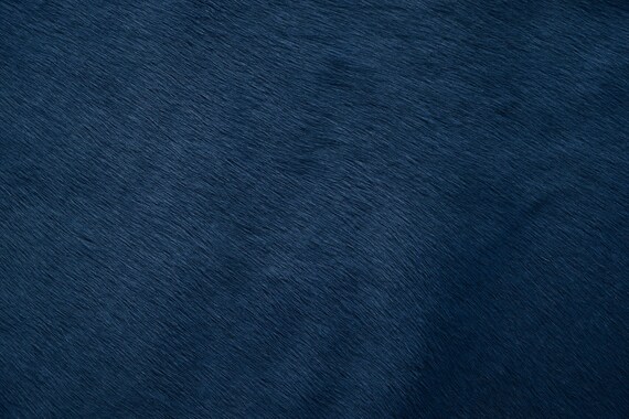 紺色 毛皮ラグ 大型ネイビーブルー牛革ラグ：毛皮付き、7 x 8フィート - Etsy 日本