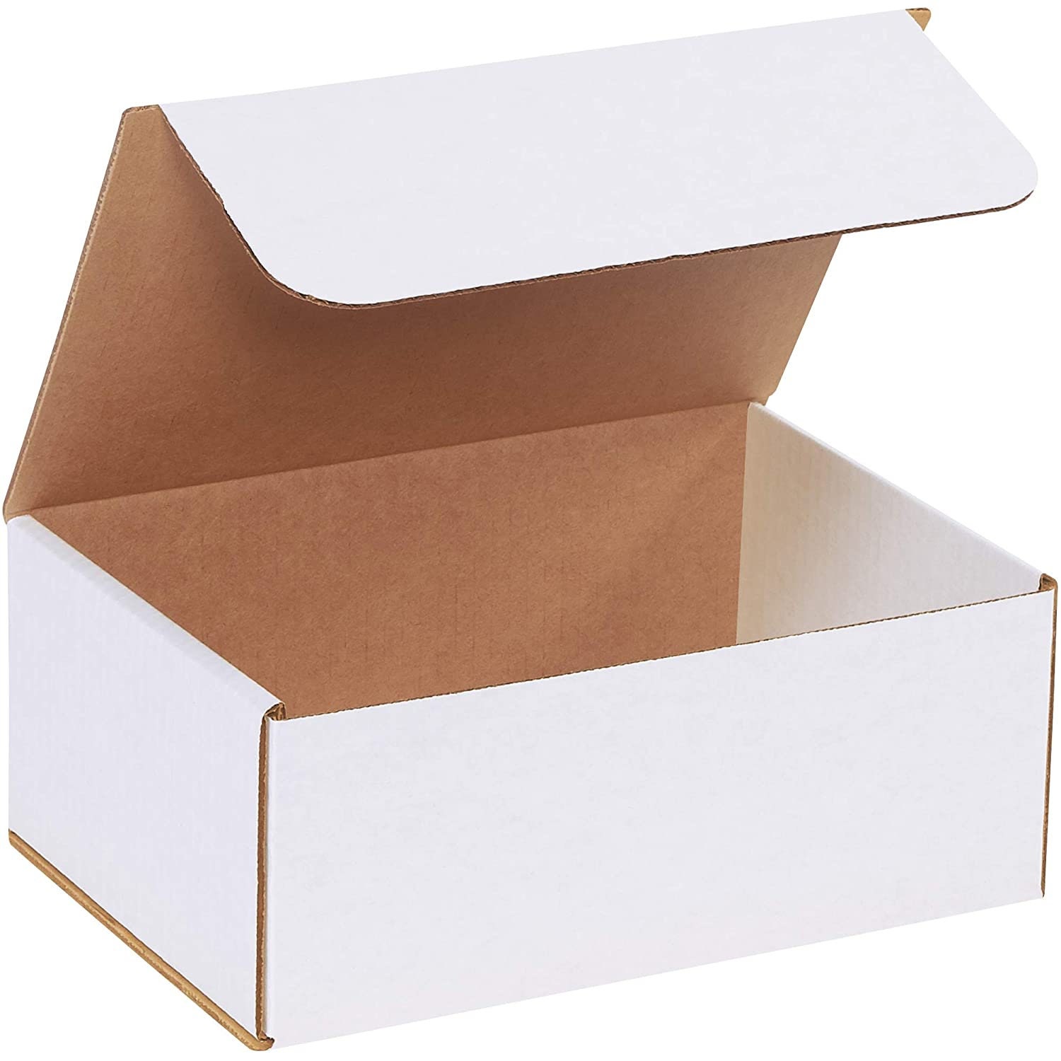 12 White Corrugated Mailers 9x6x2 Cardboard Shipping Boxes Etsy