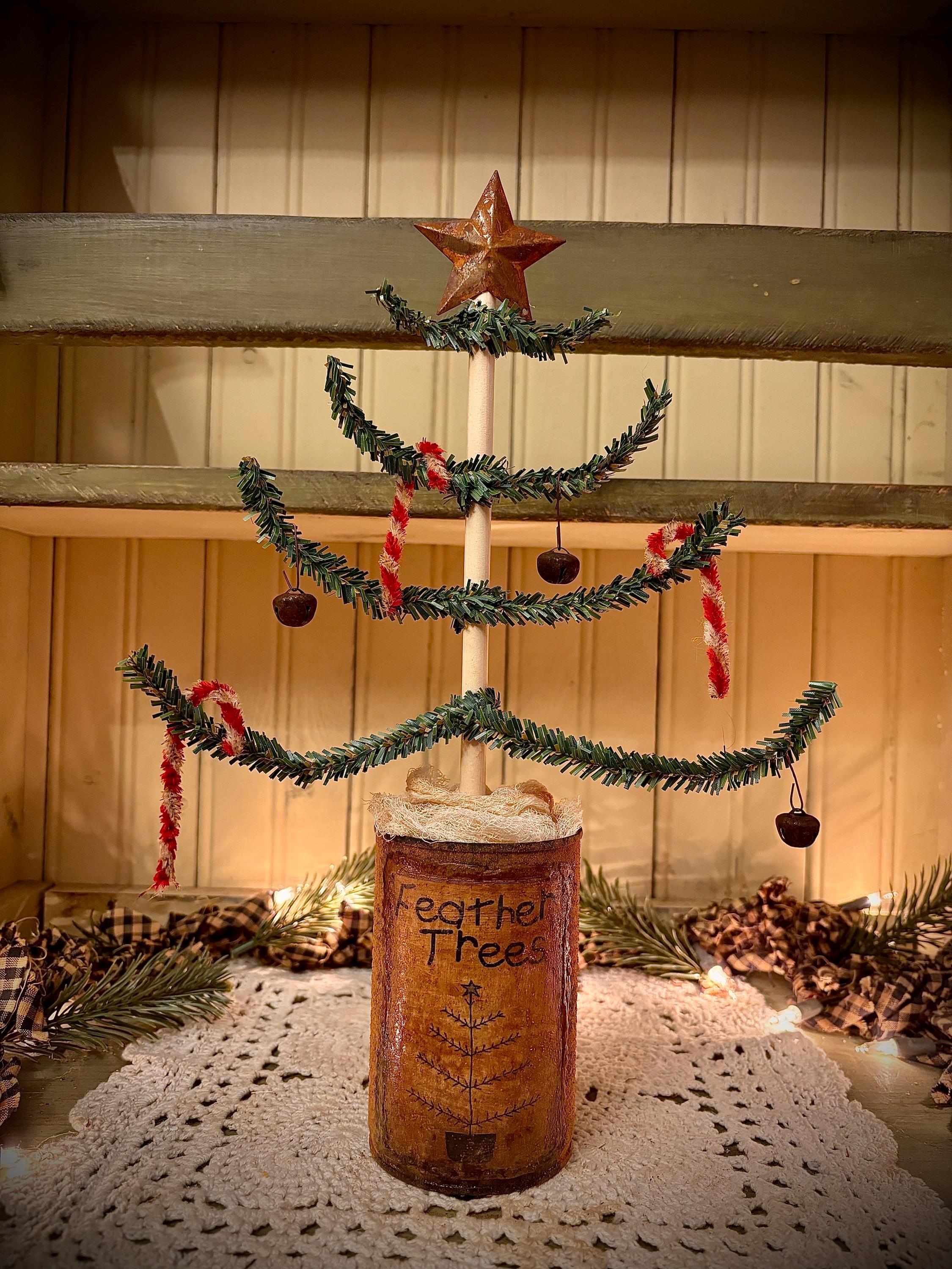 Primitive Christmas Tree Topper Primitive Antique Tin Style Christmas