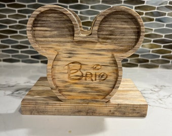 Personalized Mickey Mouse Napkin Holder