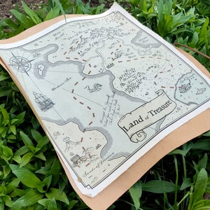 Pirate Treasure Map